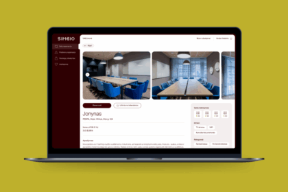 Išsirinkite tinkamą salę