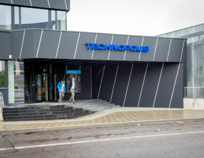 The “Technopolis” Name to Be Replaced — “SIMBIOCITY” Signage to Light Up Vilnius Office Park