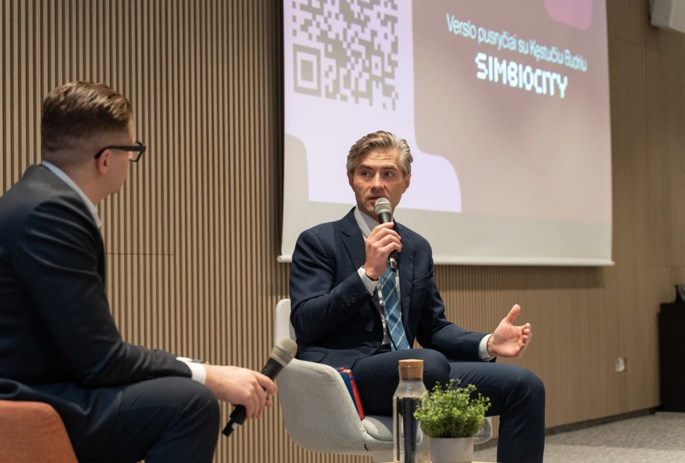 „Simbiocity“ bendruomenei Užsienio reikalų ministras Kęstutis Budrys pažadėjo pratęsti pokalbį EN