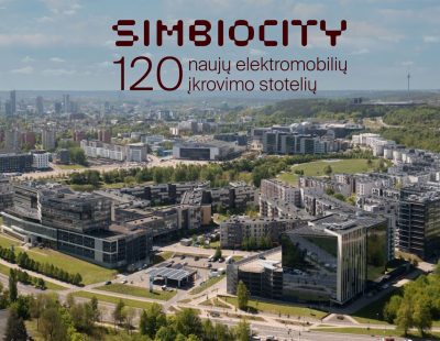 Naujiena Simbiocity: Įrengta 120 elektromobilių įkrovimo stotelių